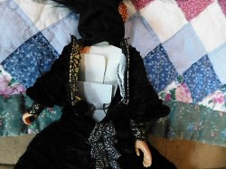 star trek black doll bk view